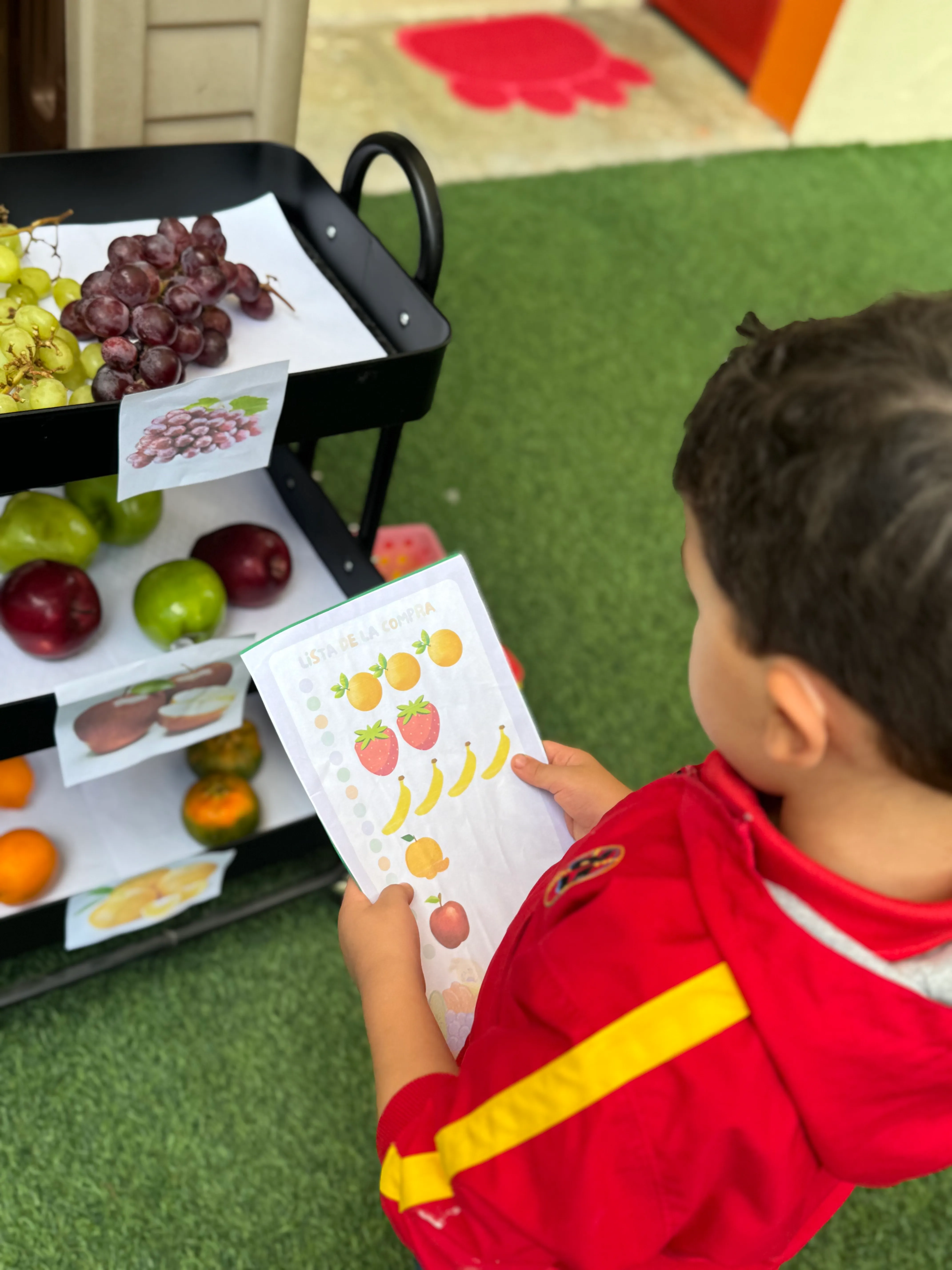 Niños en el Colegio San Juan Bautista